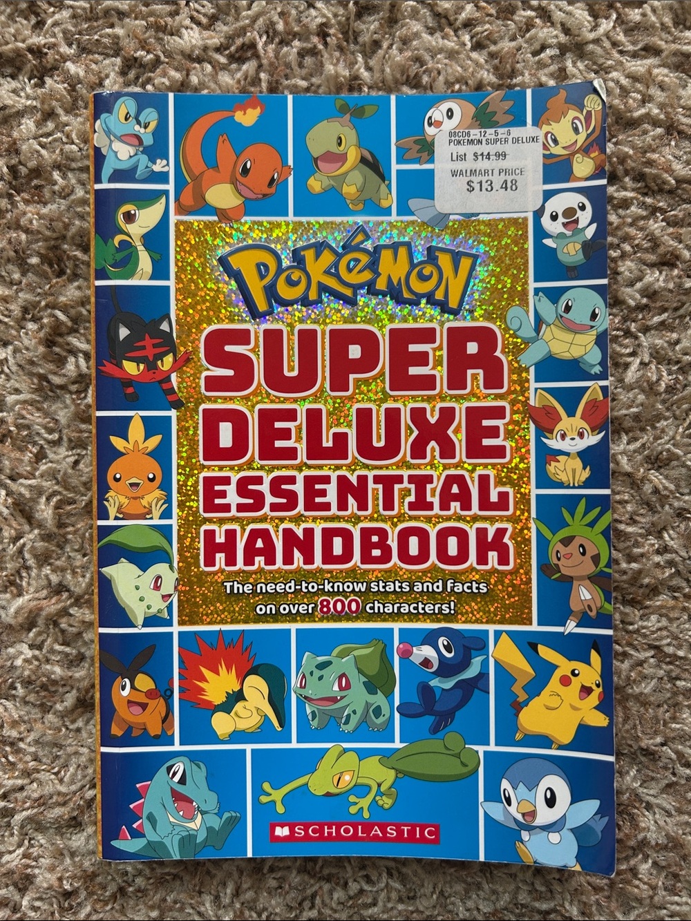 Scholastic Pokémon Super Deluxe Essential Handbook - Blue, Red, Gold
